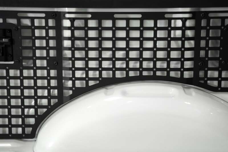 Ford F150 Bed Side Molle Panels - Passenger Side Full Set - Addictive Desert Designs - Hammer Black - `21-`27